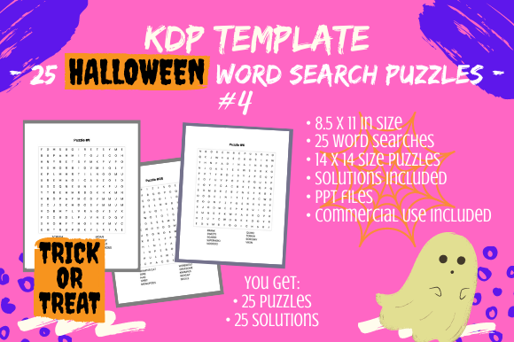 25 Halloween Word Search for Teens Adult Templates