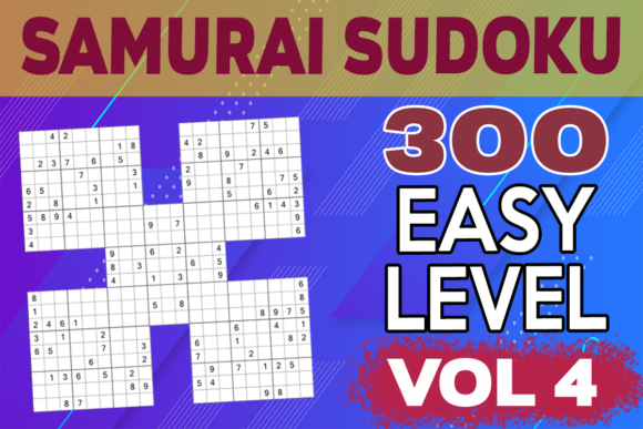 300 Samurai Sudoku Easy Level Vol 4 Assets