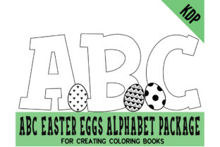 Easter Eggs ABC Alphabet Coloring Pages: A Creative Learning Tool for Young Minds