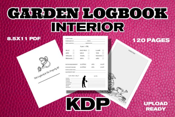 Evaluating the KDP Garden Logbook Interior for Low-Content Publishing