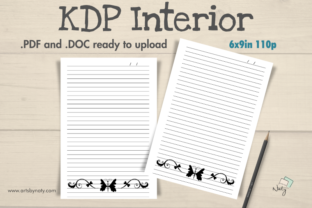 Journal Interior with a Butterfly: A Creative Canvas for Every Purpose