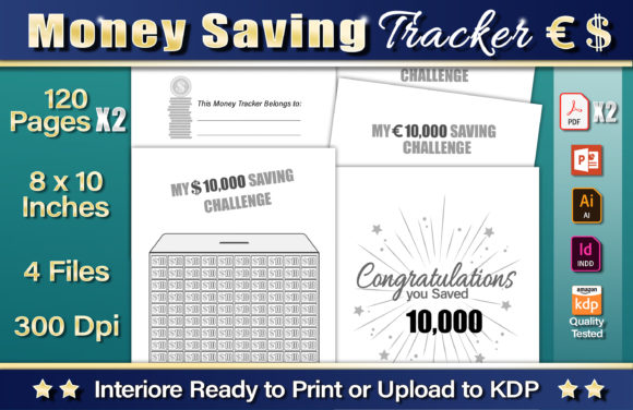 Money Saving Tracker: Visualize Your Path to 10K